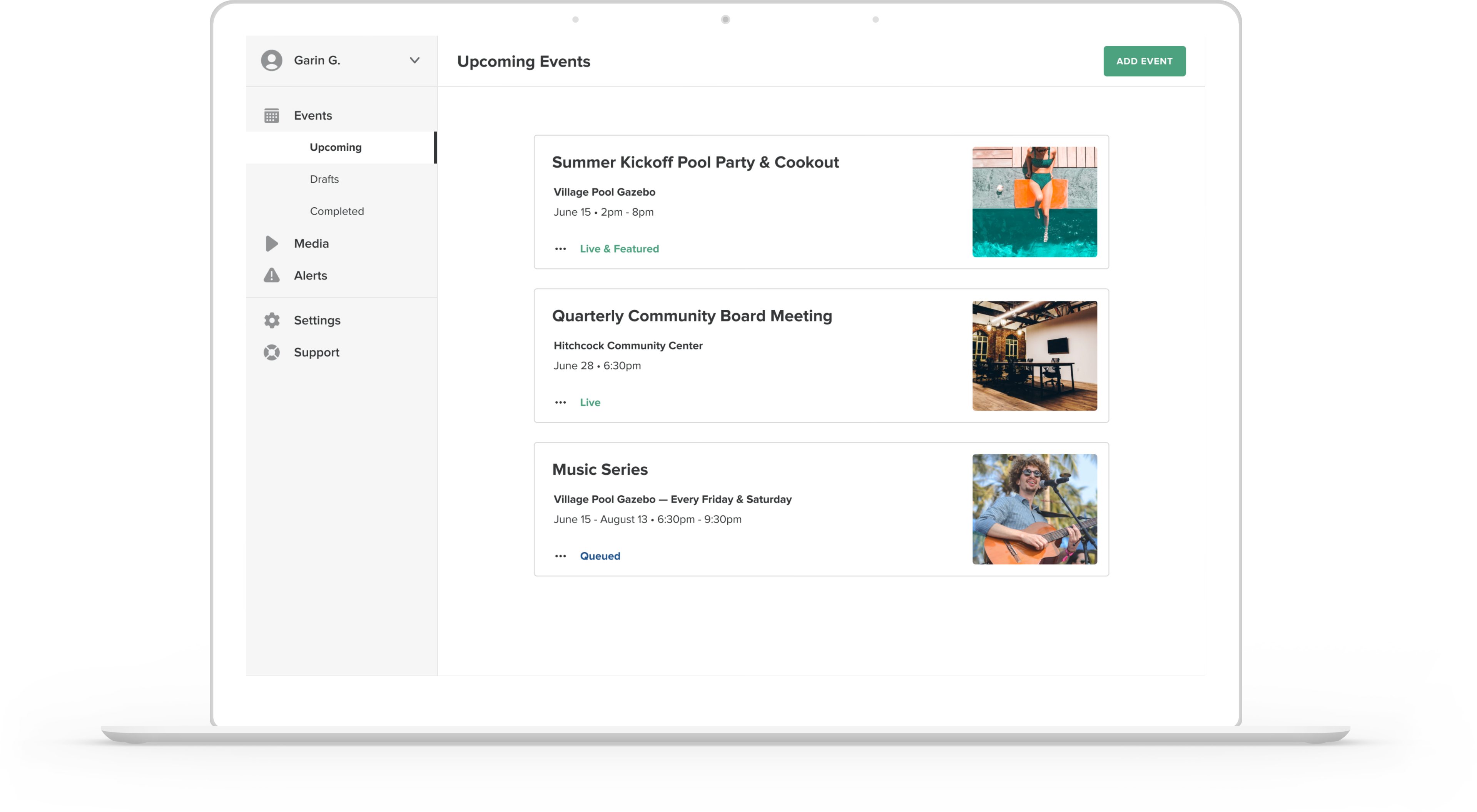 HOAM Command Center - Web App